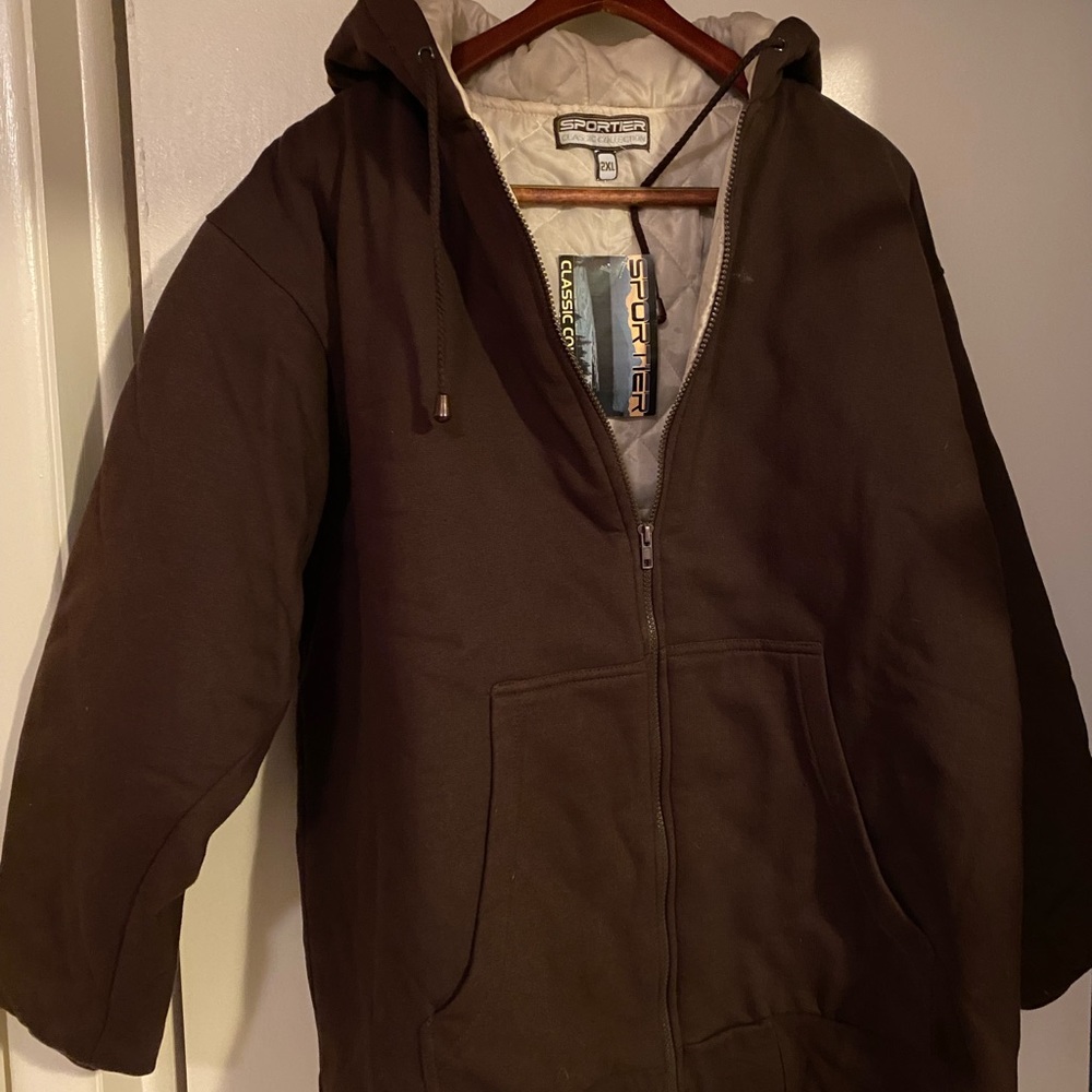 Sportier classic collection hoodie-Size 2XL